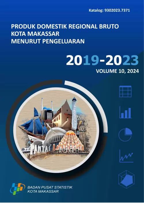Produk Domestik Regional Bruto Kota Makassar Menurut Pengeluaran 2019 - 2023