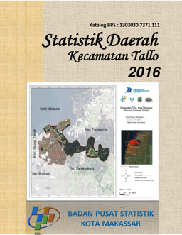 Statistik Daerah Kecamatan Tallo 2016