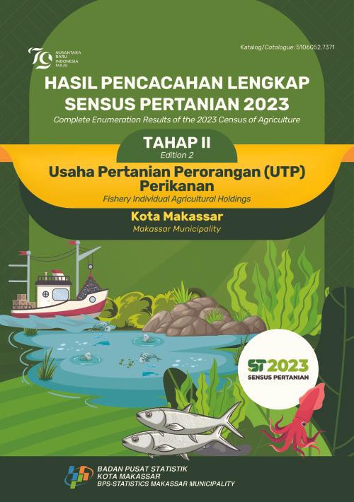 Hasil Pencacahan Lengkap Sensus Pertanian 2023 - Tahap II:  Usaha Pertanian Perorangan (UTP) Perikanan Kota Makassar